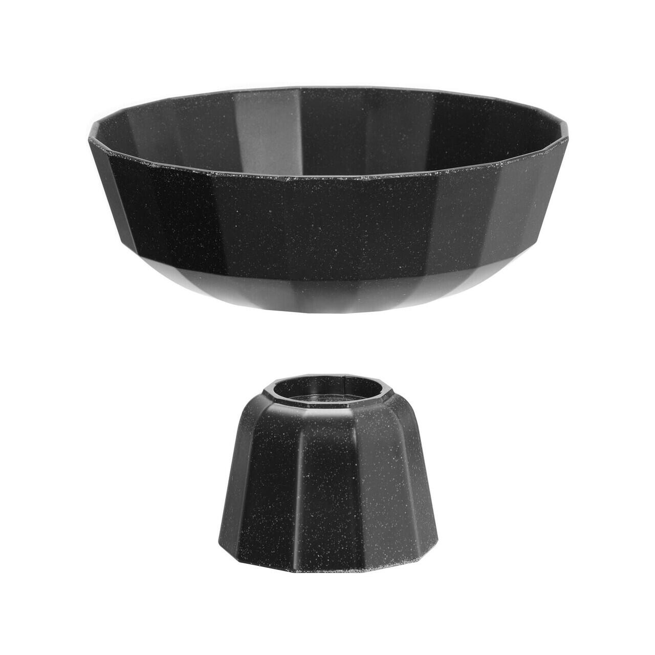 Bază pentru fructieră Metropolis, neagru, 110×82 mm, 110x(h)82mm Fine Dine - Image 2