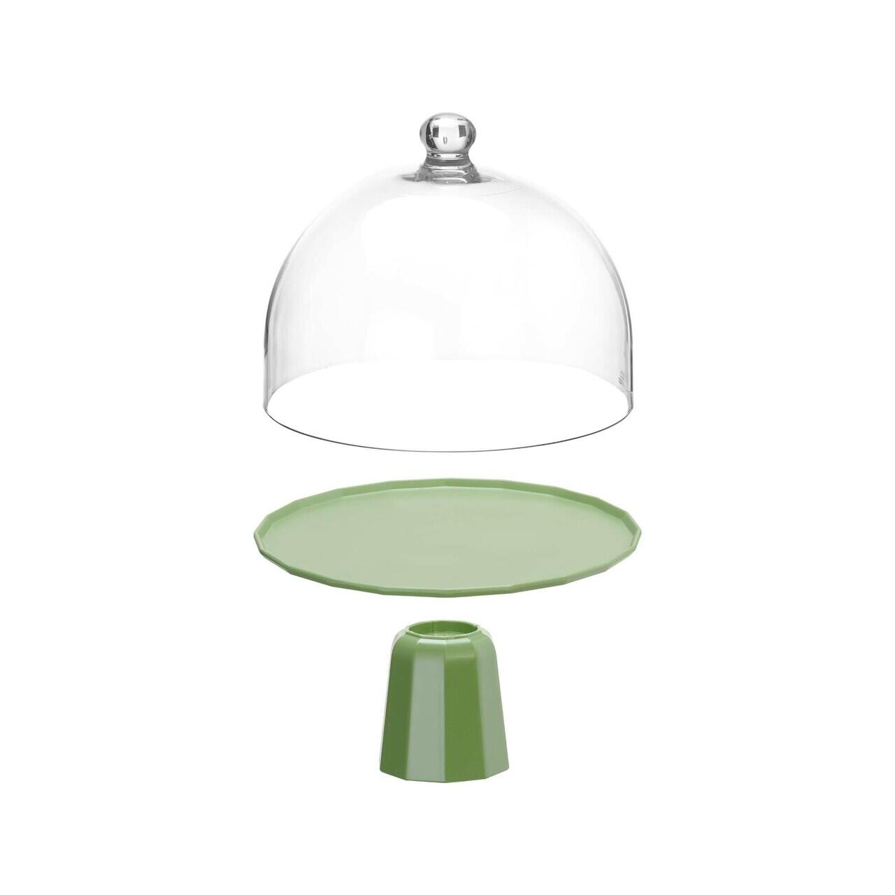 Capac din policarbonat pentru platoul de servire Metropolis, 280x(h)220mm Fine Dine - Image 3