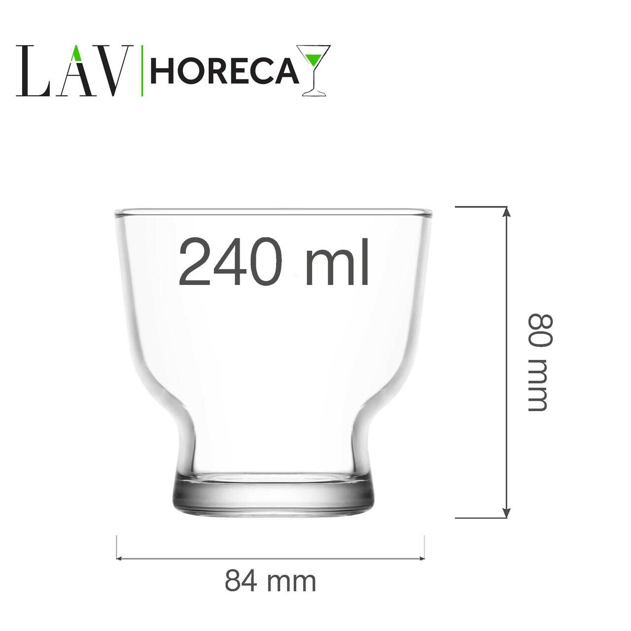 Pahar Palermo 240 ml, LAV - Image 5
