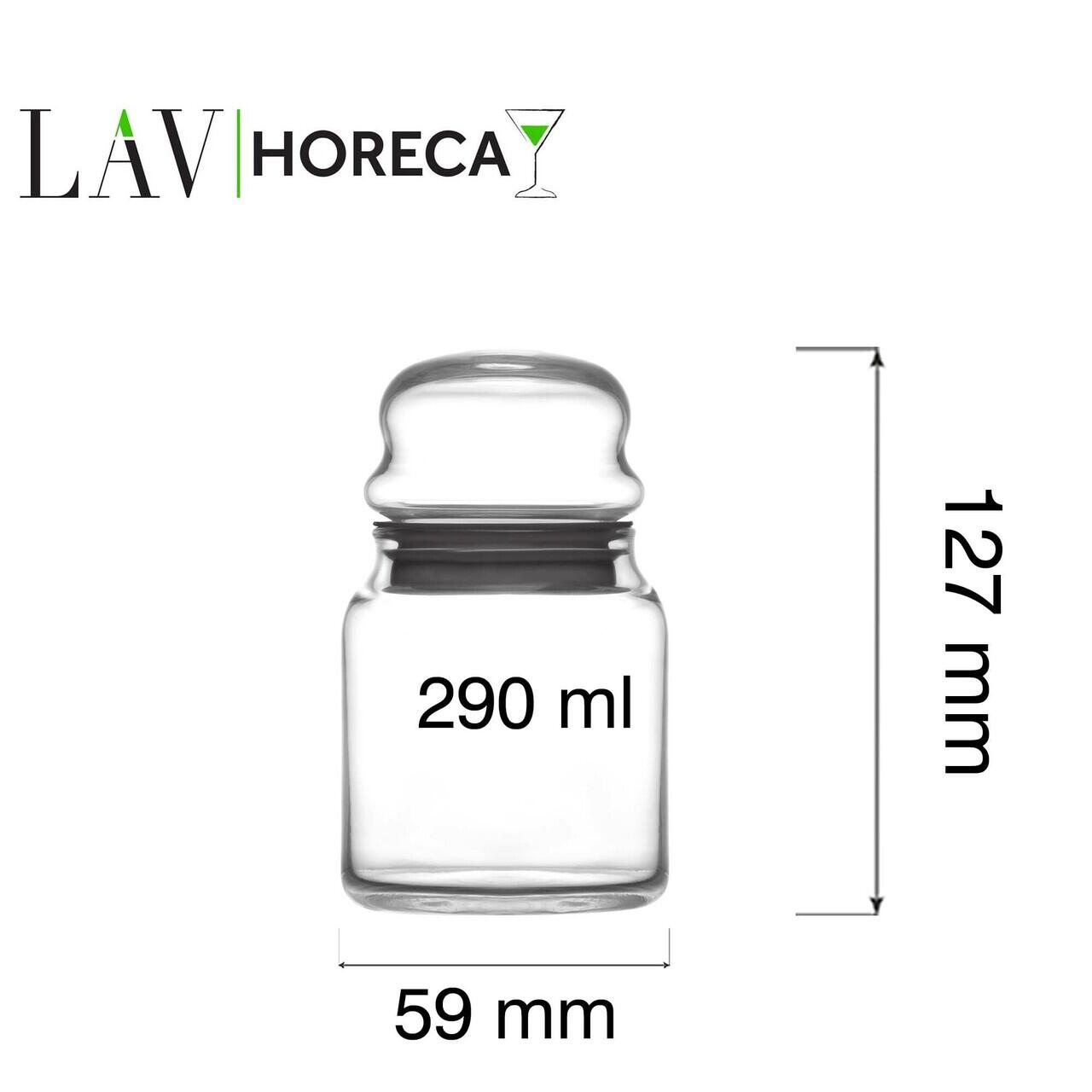 Borcan Phuket 290ml cu capac, LAV - Image 2