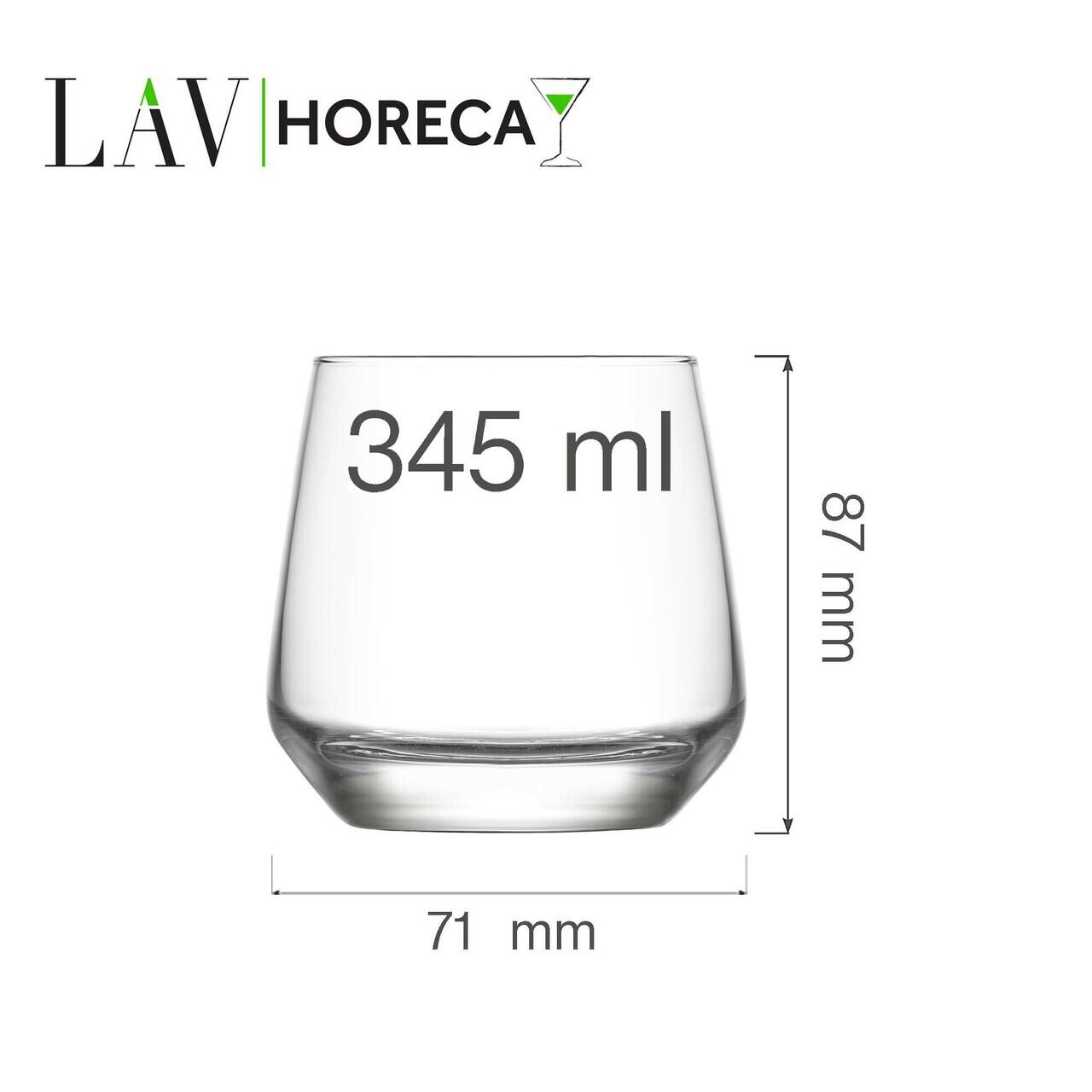 Pahar de whisky Lyon 345ml, LAV - Image 3