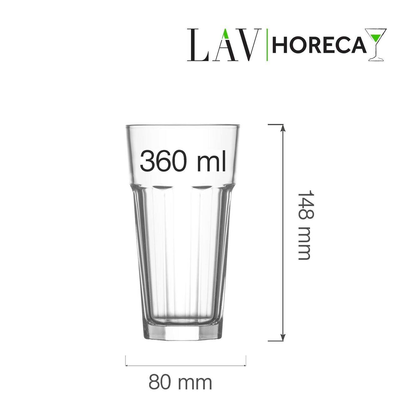 Pahar inalt Amsterdam 360 ml, LAV - Image 3