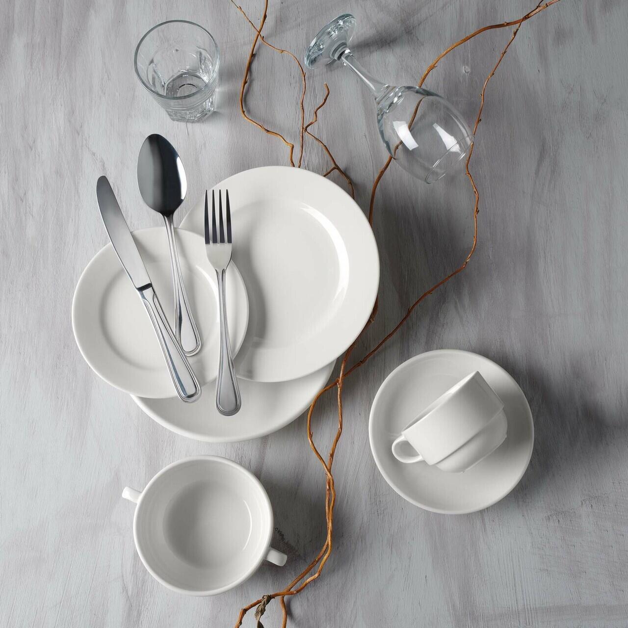Farfurie Fine Dine, Crema 300 mm - Image 6