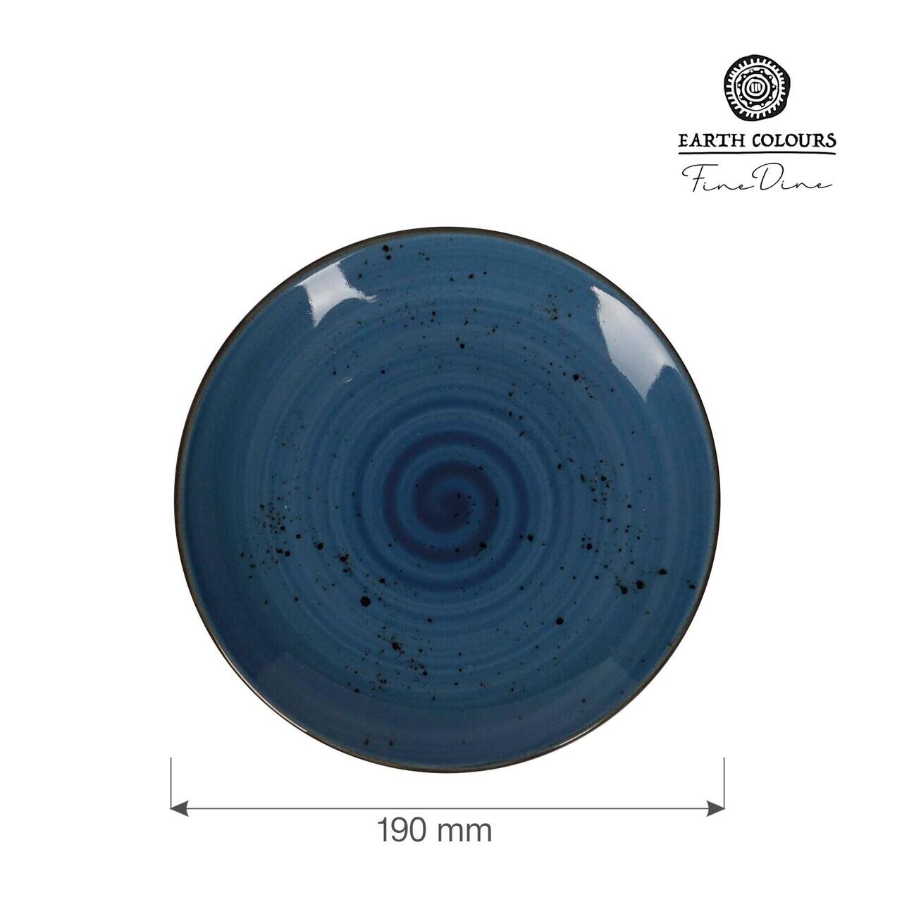 Farfurie intinsa albastra Iris 190 mm FIne Dine - Image 3