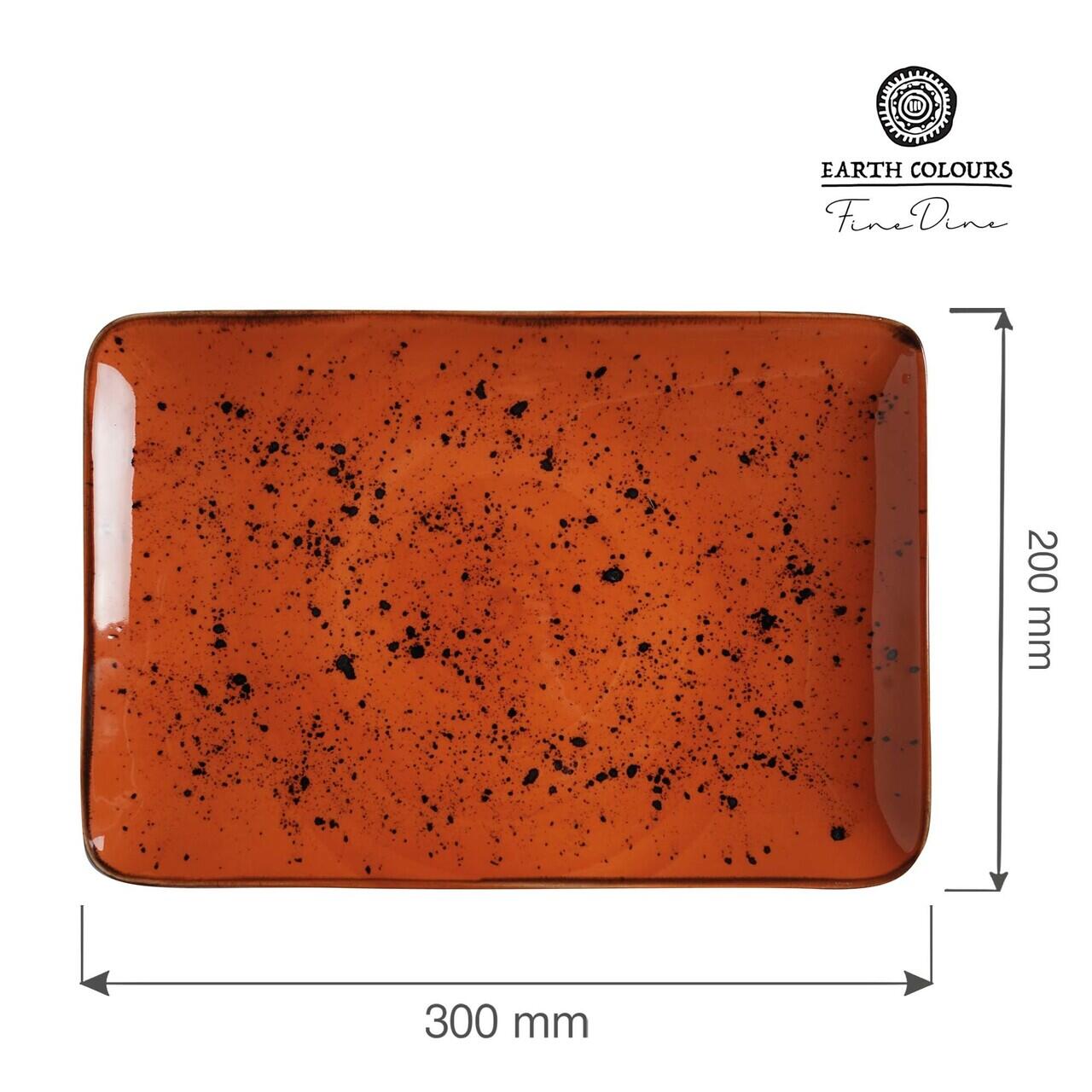 Farfurie dreptunghiulara Dahlia, 300x200 mm Fine Dine - Image 4