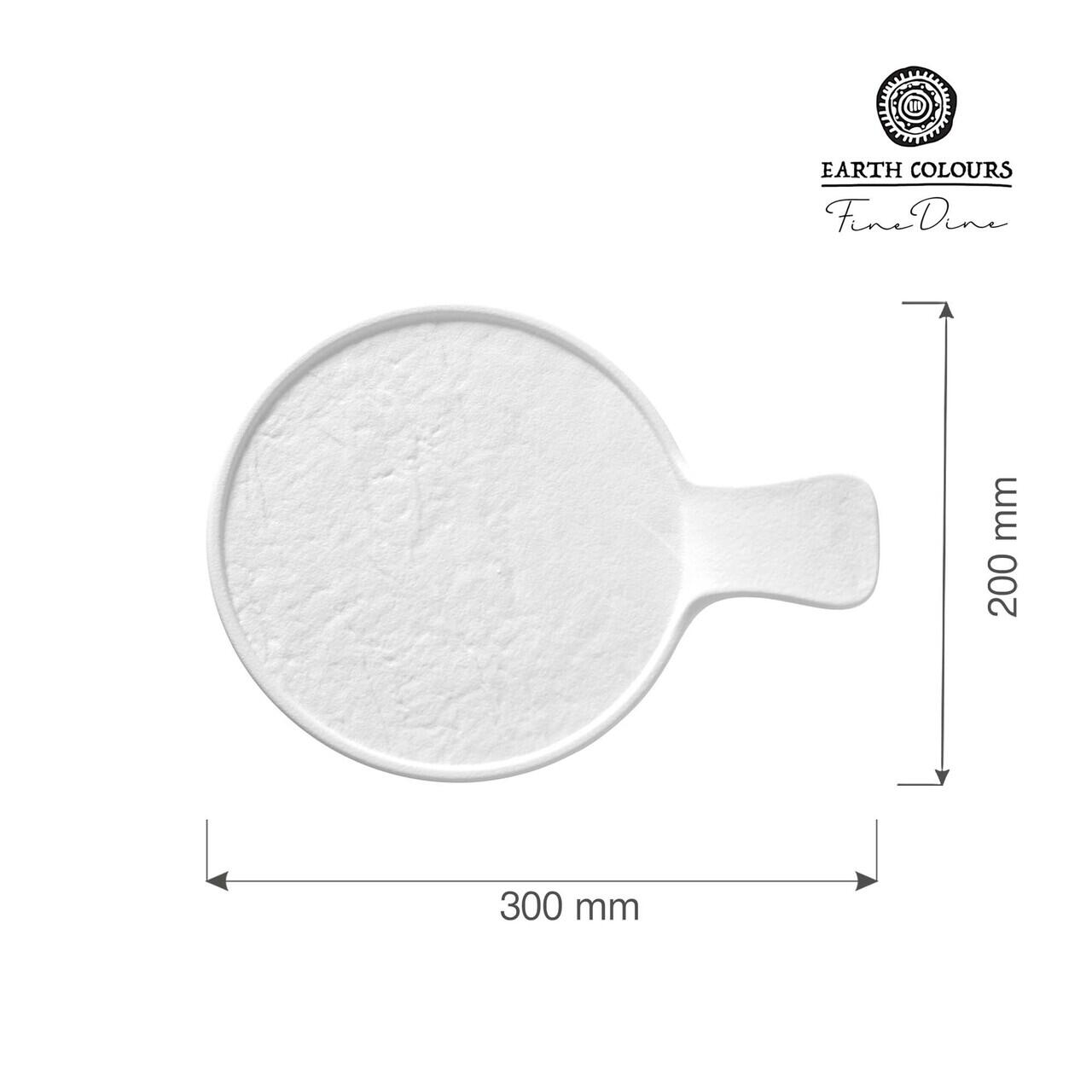 Farfurie de servire cu maner Nordic, 300x220x(H)30 mm Fine Dine - Image 5