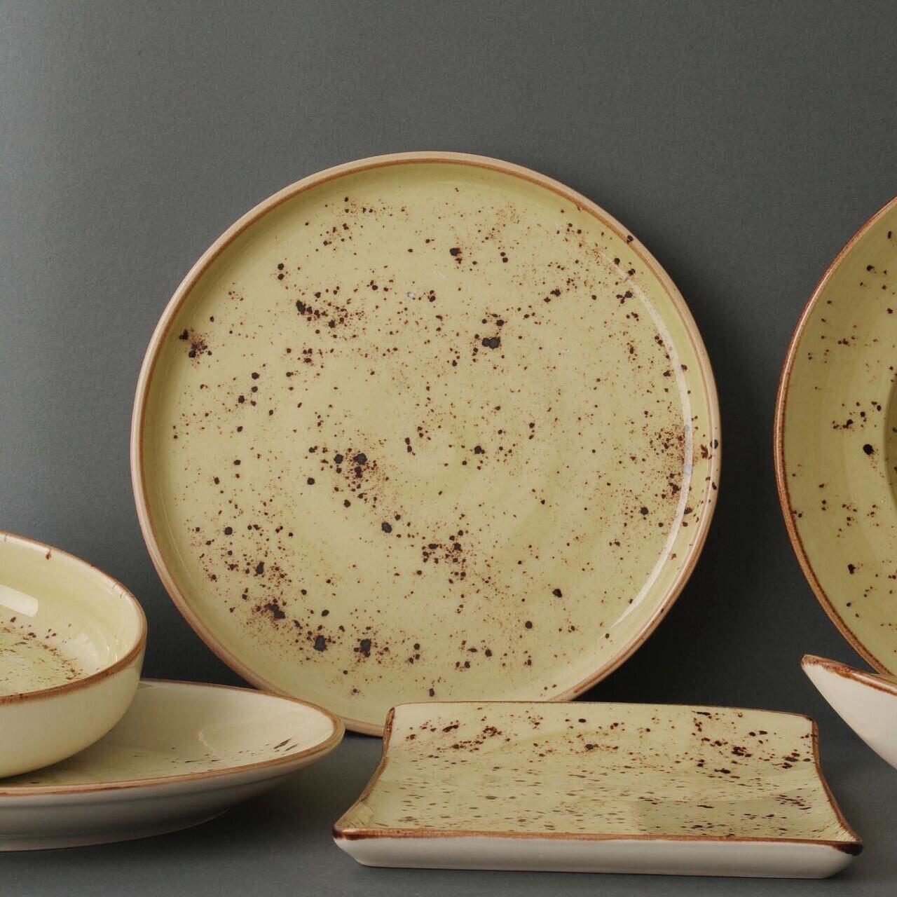 Farfurie cu margine inalta Olive, 210 mm Fine Dine - Image 5