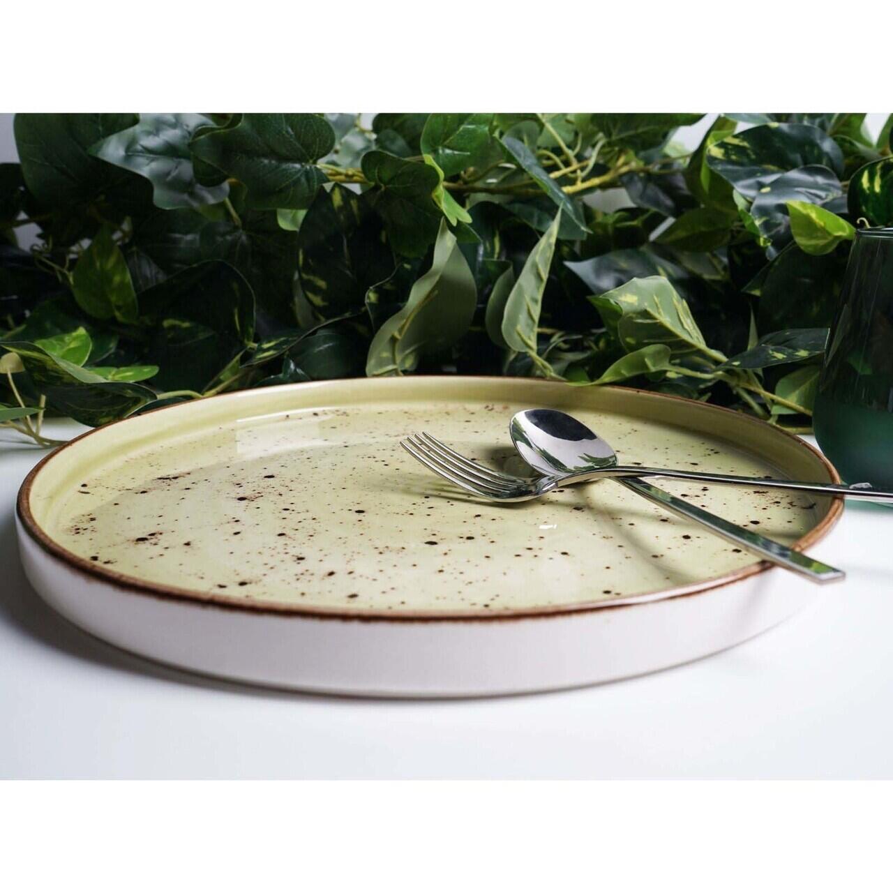 Farfurie cu margini înalte Olive 270 mm Fine Dine - Image 5