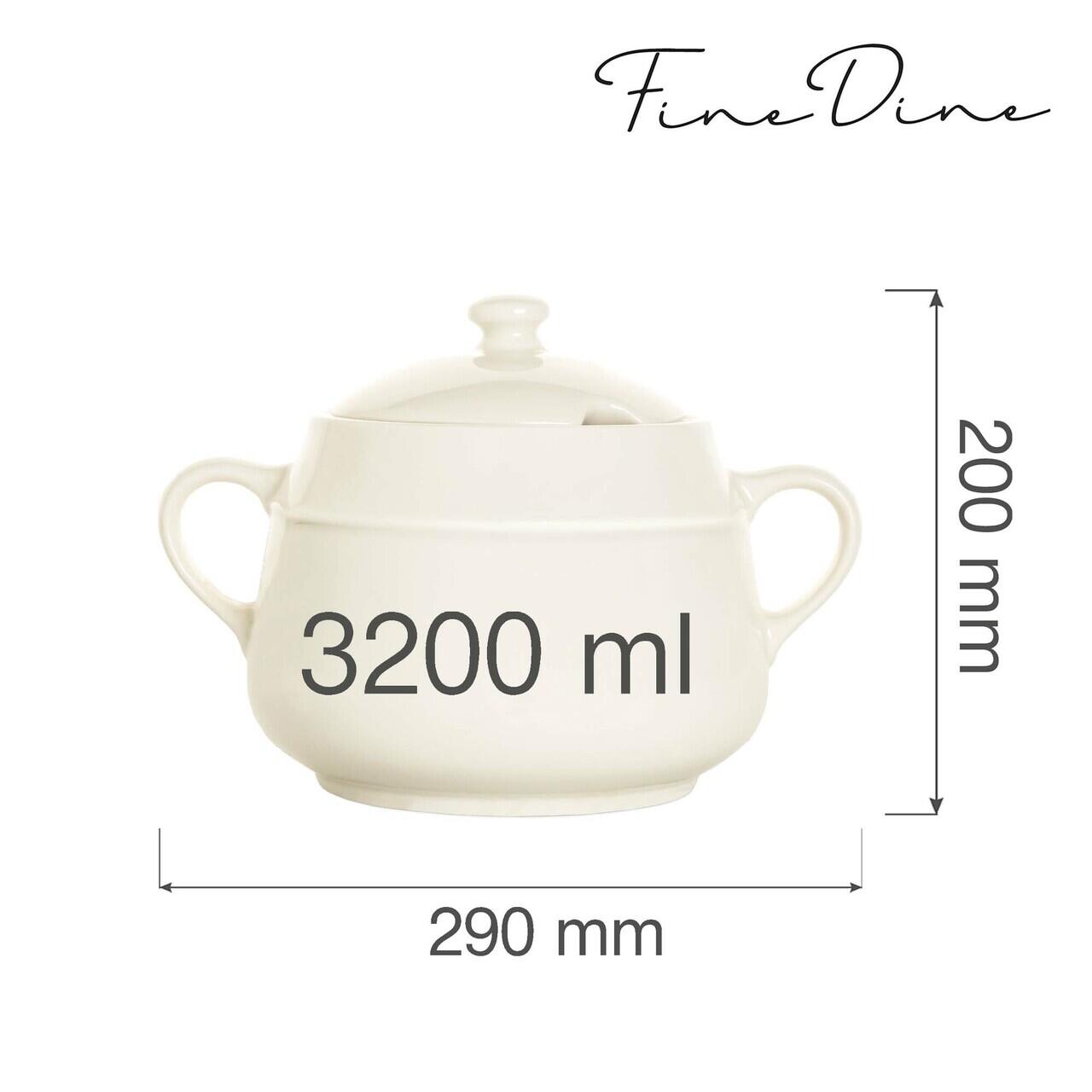 Supiera Fine Dine, Crema 3.2 l - Image 2